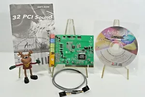 Crystal 4614 Scheda audio PCI 4 canali PT-2633 V1.0 W11/02 con manuale + CD - Foto 1 di 8