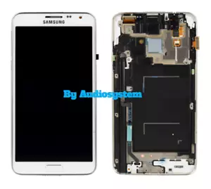 DISPLAY LCD+TOUCH SCREEN +FRAME SAMSUNG GALAXY NOTE 3 NEO SM-N7505 BIANCO VETRO - Foto 1 di 1