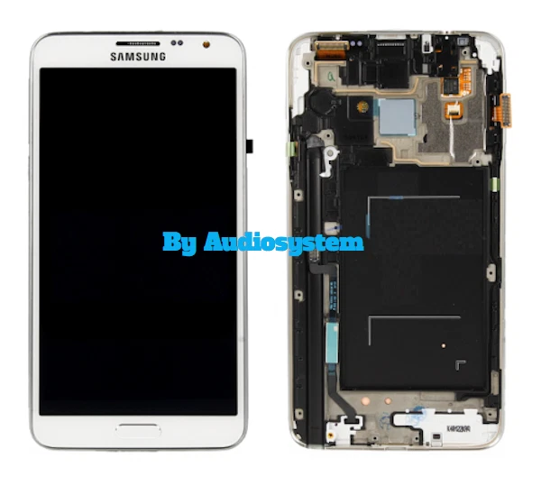 DISPLAY LCD+TOUCH SCREEN +FRAME SAMSUNG GALAXY NOTE 3 NEO SM-N7505 BIANCO VETRO - Immagine 1 di 1