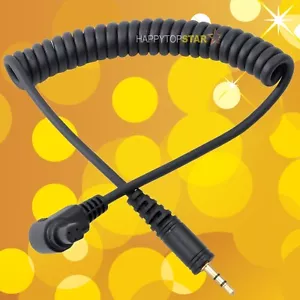2.5mm to RS-80N3 TC-80N3 C3 Shutter Release Cable for Canon R5 5D IV 7D 6D II R3 - Picture 1 of 2