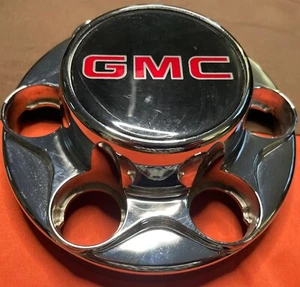 GMC Wheel Center HubCap Cap Chrome Sierra Yukon PICKUP VAN SUBURBAN 1500 2500 OE - Picture 1 of 13