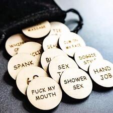 20Pcs Funny Tokens Funny Wooden Valentines Ornaments Funny Romantic Sex Gift βψ
