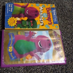2 Barney And Friends Collection Barneys Best Manners VHS 1993 - Picture 1 of 2