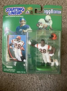 1998 Starting Lineup Corey Dillon NFL Cincinnati Bengals Figure New W/ Card 🔥