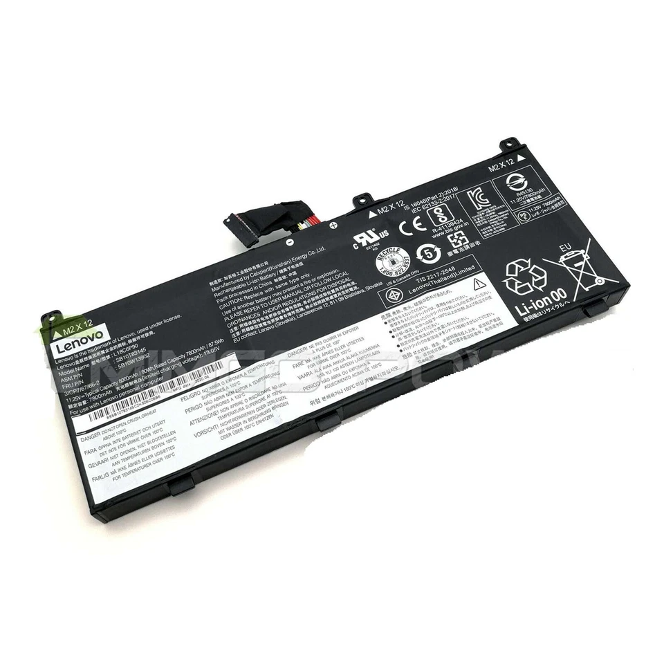 Batería Original para Portátil L18C6P90 L18M6P90 02DL029 Para Lenovo ThinkPad Serie P53 Foto 1 de 2