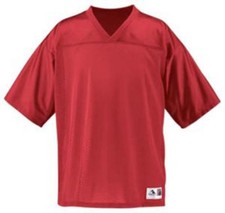 plain red football jersey