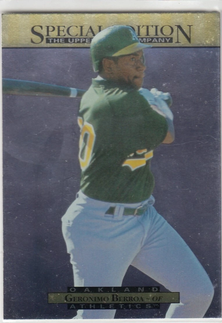 GERONIMO BERROA UPPER DECK UD SPECIAL EDITION GOLD FOIL A'S #246 1995 95