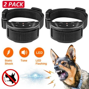 Control de sonido anti ladridos cuello de perro entrenamiento de mascotas dispositivo de descarga eléctrica