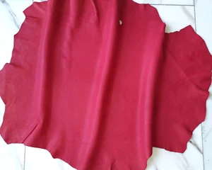 LEDER TIP 34523-AC, Lederreste, 1 Lederhaut, himbeerrot nappa - Bild 1 von 1