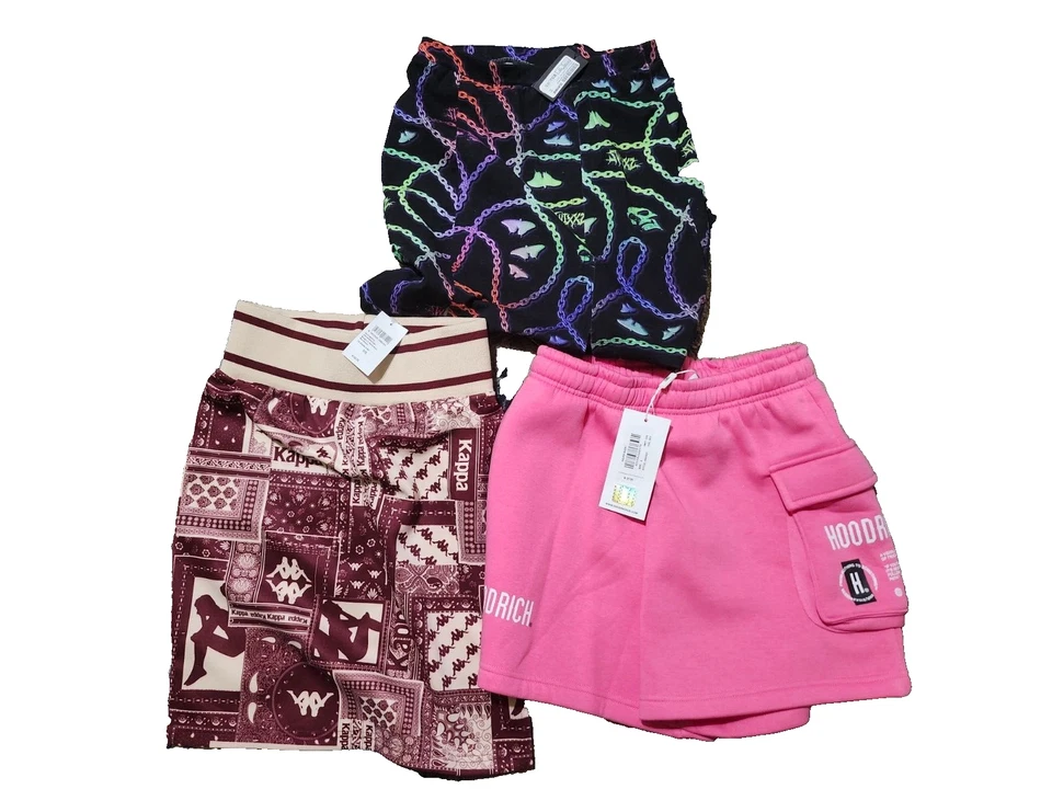 🔥🔥 Kappa - Hoodrich - Zumiez - Falda - Pantalones cortos PAQUETE TALLA XS-S 🔥 Foto 1 de 2