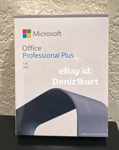 Sealed Retail Version MS Office 2021 Professional Plus 1 PC USB Install - Picture 1 of 4