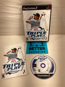 Triple Play Baseball PS2 CIB ~ Complete W/Manual ~ Tested & Working! ~ - Picture 1 of 11