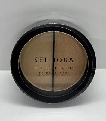 NEW Sephora Golden Hour Highlighter Duo 03 SUNRISE Full Size 0.14oz X2 AUTHENTIC - Image 1 of 3
