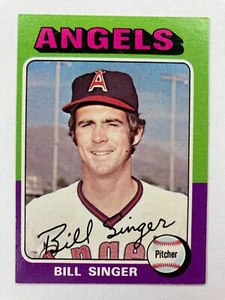 1975 Topps #40 Bill Singer (California Angels) - Picture 1 of 2