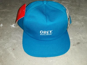 OBEY WORLDWIDE Cap Hat Portland Snapback Adjustable Sample OSFA NWT Urban - Picture 1 of 15
