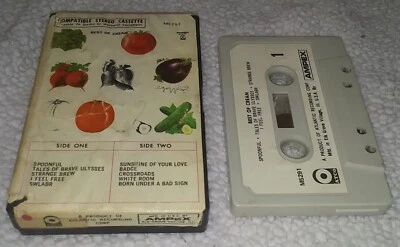 Best of Cream Ampex Cassette Clamshell Atlantic US M5291 ATCO Hard Case Foto 1 de 2