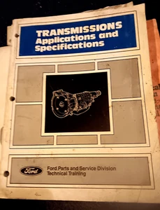 1990 Transmissions Applications and Specification by Ford Technical Training - Bild 1 von 1