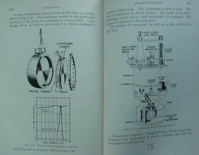 ULTRASONICS, 1949 BOOK (HILLYER INSTRUMENT COMPANY - Image 1 of 2