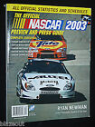 NASCAR 2003 Guide Official Auto Racing Gordon Earnhard Daytona Winston Cup Race
