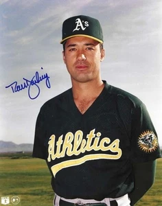 Autogramm RON DARLING Oakland A's 8x10 Foto mit COA - Bild 1 von 1