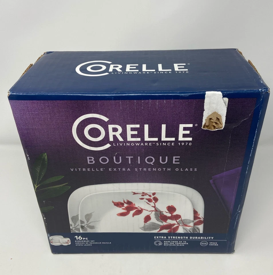 Corelle Cherish Embossed 16-Piece Dinnerware Set 1147223