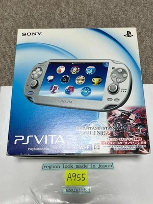 SONY PlayStation PS Vita PCH-1000 ZA04 silver Wi-Fi model  A955 32GB - Image 1 of 4