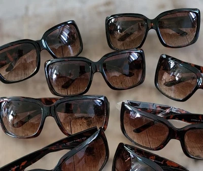 NUEVO Gafas de sol Foster Grant Solar Accents FDG marrón caparazón de tortuga alabanza NS1220 Foto 1 de 4