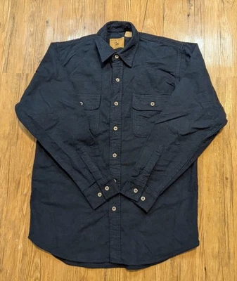 Moose Creek Chamois Heavyweight Blue Long Sleeve Shirt Mens LT Large Tall B31 - Image 1 of 3