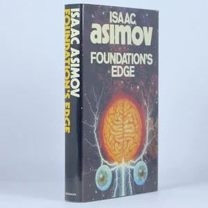 Foundations Edge, Isaac Asimov | 1st UK Edition - Granada 1983 HCDJ - Picture 1 of 11