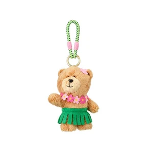 Starbucks Korea 2025 Aloha Bearista Keychain Bag chain Limited Edition - Picture 1 of 4