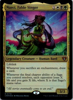 Narci, Fable Singer Commander Masters Foil - Image 1 of 2