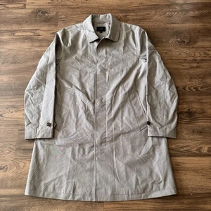 J Crew Ludlow Light Weight Trench Coat Sz Medium Cotton Blend Houndstooth NWT - Picture 1 of 12