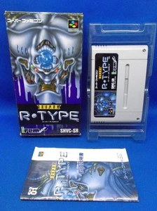 Super R-TYPE Super Famicom SFC IREM 1991 Retro Game Cartridge Tested Japan - Picture 1 of 10