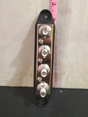 4 Way Post Power Distributor distribution junction wire wiring Block - Image 1 of 4