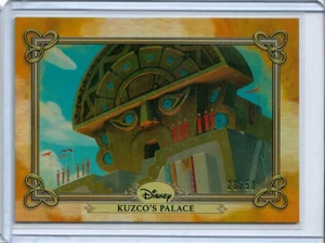 KUZCO'S PALACE 2025 Topps Disney Wonder CASAS C-13 LÁMINA DE ORO PARALELO #/50 - Imagen 1 de 1