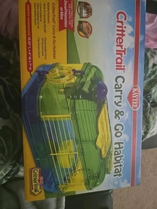 Kaytee CritterTrail Carry & Go Habitat for dwarf hamsters gerbils mice (Mini 1) - Picture 1 of 4