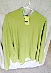 Felpa uomo All In Motion maglia testurizzata pullover con cappuccio verde Lt-wt taglia XL - Foto 1 di 8