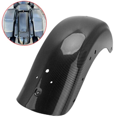 Carbon Fibrer Rear Fender For Harley Touring Electra Street Road Glide 2009-2024 - Image 1 of 4