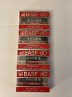 BASF  LH EXTRA I  60  TYPE I  BLANK CASSETTE TAPES (4) SEALED LOT OF 4 Free Ship