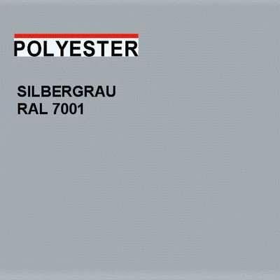 M+T POLYESTER 10 kg Silber-Grau 7001 2K-Epoxidharz Bodenbeschichtung Garage-Keller Beton-Farbe