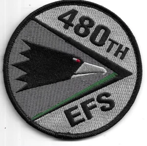 USAF PATCH 480 EFS DEPLOYMENT F-16 SPANGDAHLEM US AIR FORCE SQUADRON PATCH - Picture 1 of 1