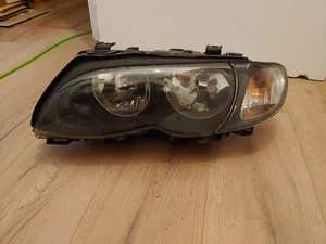 BMW 3 Series E46 Facelift Front Headlight (Saloon Estate 2004) NEAR SIDE - Picture 1 of 2
