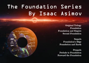 The Foundation Series - By Isaac Asimov – MP3 Files On 1 DVD – 7 Audiobooks - Picture 1 of 2