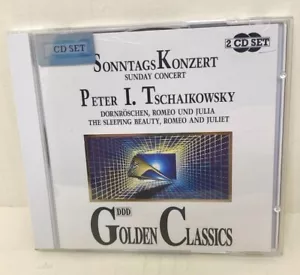 2 Music CD Set Pilz Sunday Concert Peter I Tschaikowsky Golden Classics 1992 - Picture 1 of 4