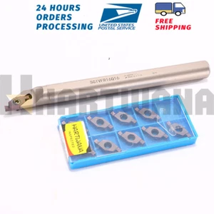 Innenflächen-Nuthalter 16 mm x 16 mm Wendeschneidplatten aus Hartmetall breit 3 mm - Bild 1 von 10