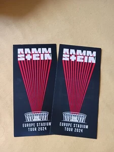 RAMMSTEIN Tickets 18.06 24 NIEDERLANDE - Bild 1 von 1