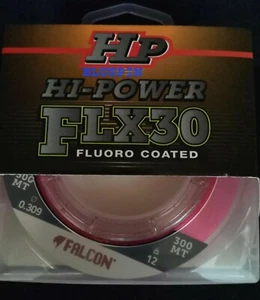 FALCON HP HI-POWER FLX30 FLUORO COATING 300m - 12Kgs - 0.309mm COL. PINK - Picture 1 of 1
