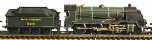 SOUTHERN URIE S15 460 TENDER LOCO B17 UNLACKIERT N Stärke Maßstab Langley Modelle Kit - Bild 1 von 5