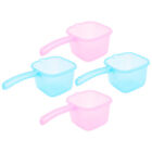  4 Pcs Plastic Spoon Baby Sauve Shampoo Ladle Garden Watering Dipper
