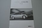 204940) Opel Astra G Coupe - Preisliste & Extras - Prospekt 01/2002